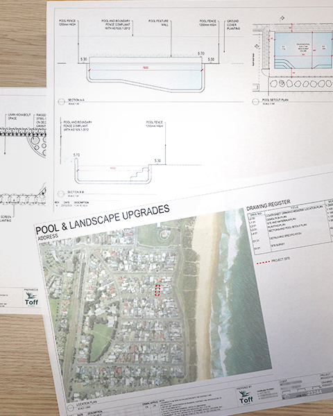 landscape architect detailed design construction drawings
